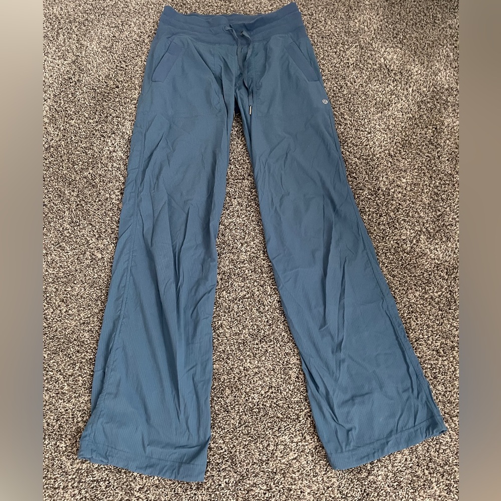 Soft Denim Blue lululemon dance studio pants